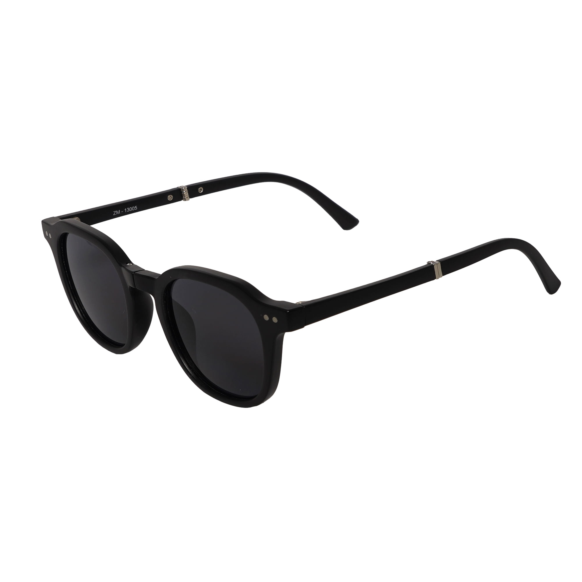 Óculos de Sol Gassi Fold Preto Fosco GRAU ALTO