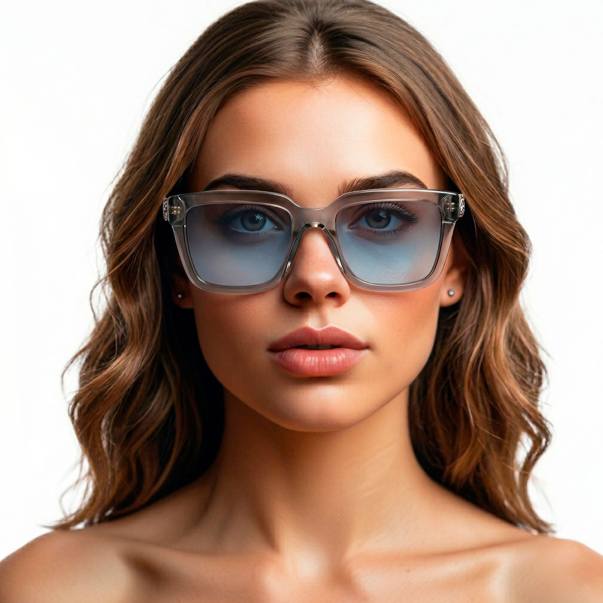 Óculos de Sol Vogue Marrom 0VO5575SB SOMENTE ARMAÇÃO